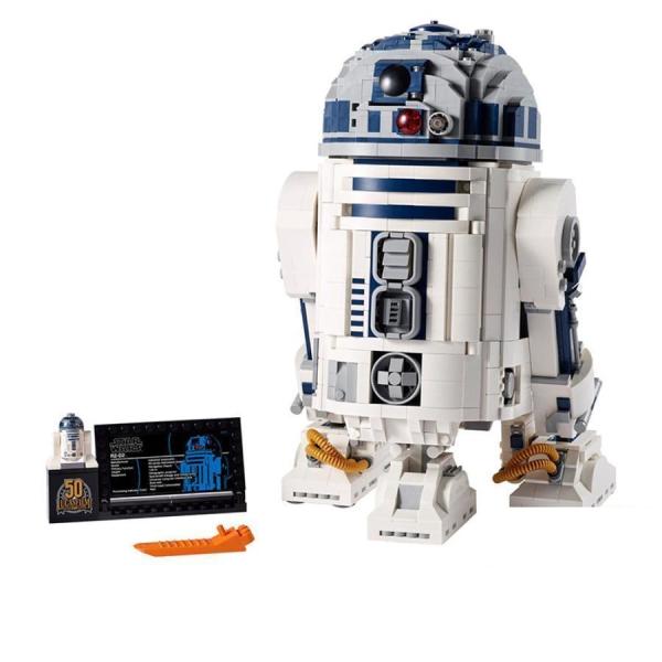 【互換品】ブロック おもちゃ スターウォーズ R2D2 50周年記念版 子供 知育玩具 マインクラフ...