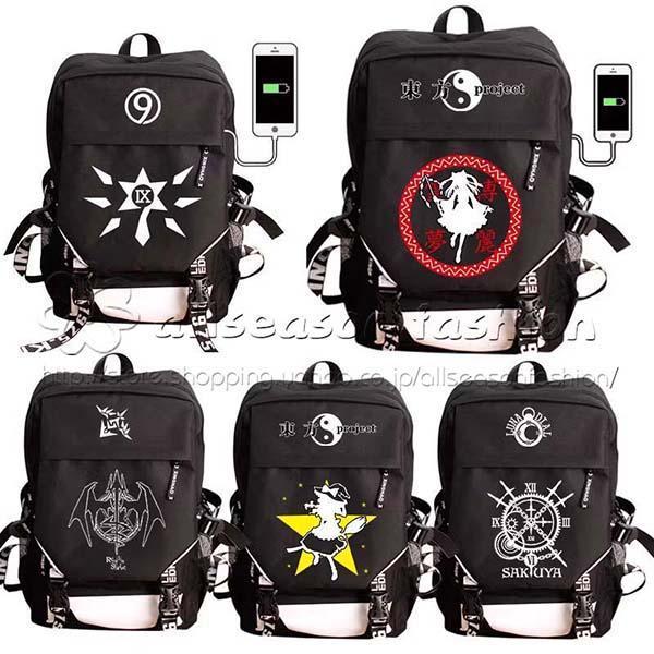 送料無料◆2025新品 東方Project（東方プロジェクト）風 リュックサック バックパック US...