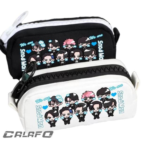 ペンケース Snowman 目黒蓮 渡辺翔太 向井康二 阿部亮平 ペン入れ ペンシルケース 化粧ポー...