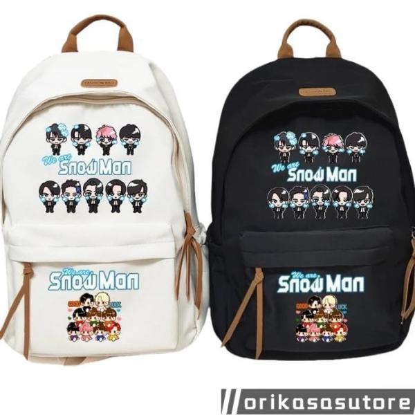 スノーマン リュックバックSnowman 目黒蓮 リュックサック 応援グッズ ビジネスバック 大容量...