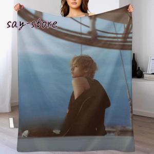 ブランケット ひざ掛け 膝掛け BTS 防弾少...の詳細画像2