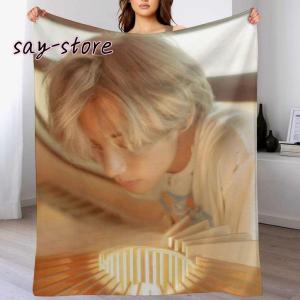 ブランケット ひざ掛け 膝掛け BTS 防弾少...の詳細画像4