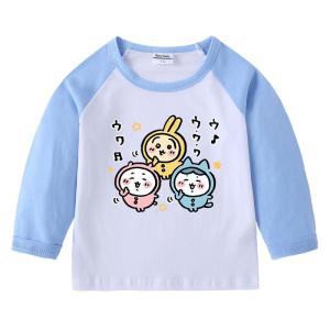 ちいかわ ハチワレ うさぎ 子供ロンT 七分袖...の詳細画像3