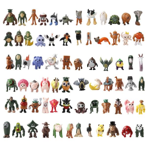 24点入り トゥントゥントゥンサフール フィギュアボックス付き コレクタードール ミニフィギュア グ...