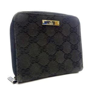 GUCCI グッチ ラウンドファスナー 二つ折り財布 420113 ブラウン