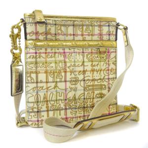 COACH（コーチ） 91082 アウトレット 馬車ロゴ レザー ショルダー