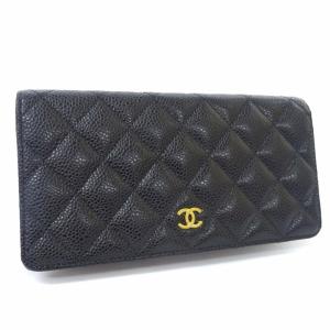 CHANEL（シャネル） ココマーク 2つ折りフラップ 長財布 レディース