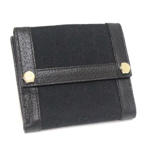 GUCCI（グッチ） GGキャンバス ラウンドファスナー 二つ折り財布
