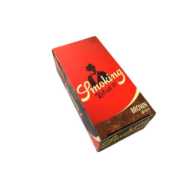 smoking スモーキングブラウン シングル(70mm) ペーパー 60枚入り×50ブックレット(...
