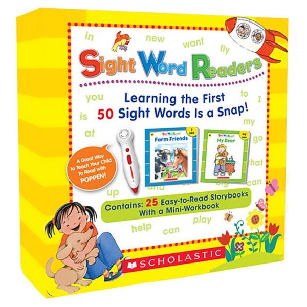 Scholastic スカラスティック Sight Word Readers 英語教材 25冊 ボッ...