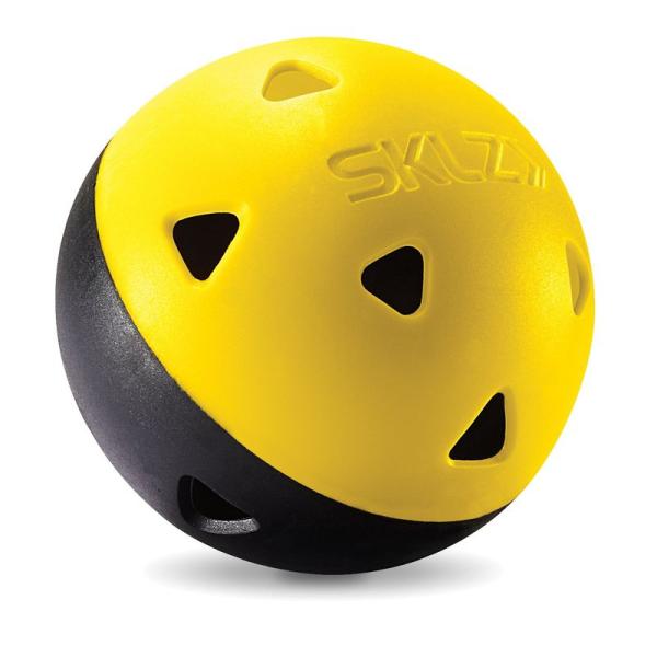 スキルズ(SKLZ) インパクトゴルフボール イエロー 練習用 飛距離制限 12個入り 日本正規輸入...