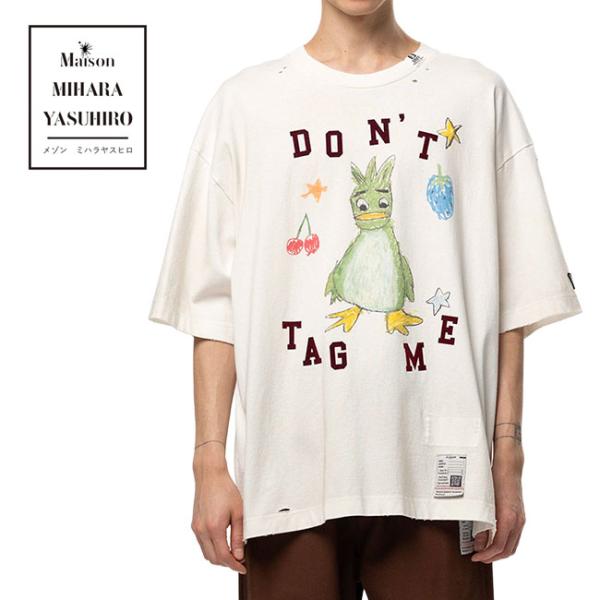 MAISON MIHARA YASUHIRO Maison Mihara Yasuhiro Leon Doodle Printed Tシャツ J17TS811