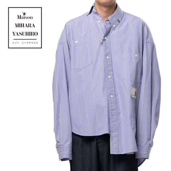 MAISON MIHARA YASUHIRO Maison Mihara Yasuhiro Offset Front Shirt シャツ A17SH081
