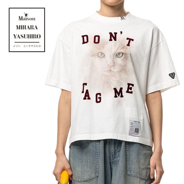 MAISON MIHARA YASUHIRO Maison Mihara Yasuhiro CAT PRINTED TEE Tシャツ K17TS853