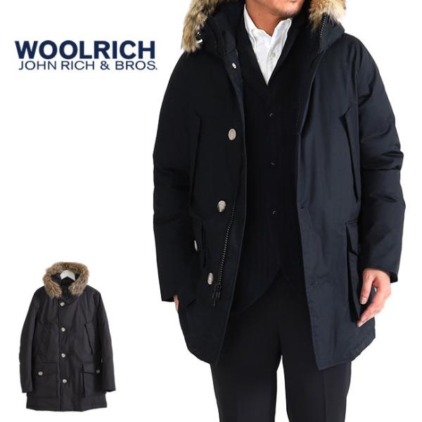 [SALE] Woolrich ウールリッチ ファー付き ラミネーテッドコットンパーカー HC ダウ...