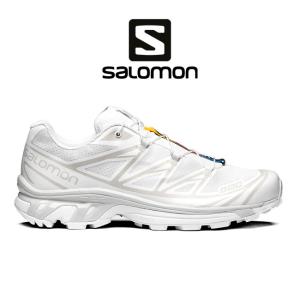 SALOMON SNEAKERS サロモンスニーカーズ XT-6 パフォーマンス スニーカー L41252900 白 シューズ メンズ レディース｜golden-state