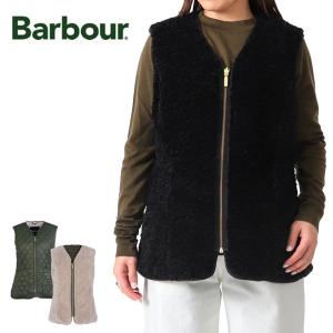 Barbour バブアー Markenfield Liner リバーシブル キルティング ボア ライナーベスト LLI0013 レディース｜golden-state