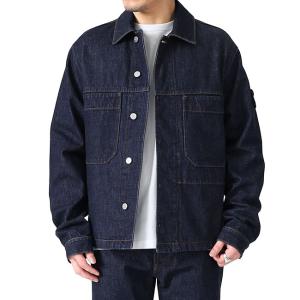 Stone Island Denim Research ストーンアイランド デニムリサーチ デニムジャケット 4100006 インディゴ コーチジャケット Gジャン メンズ