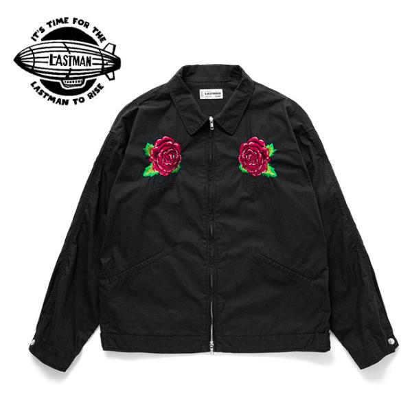 LASTMAN × SAINT Mxxxxxx ラストマン セントマイケル 薔薇刺繍 ドリズラージャ...