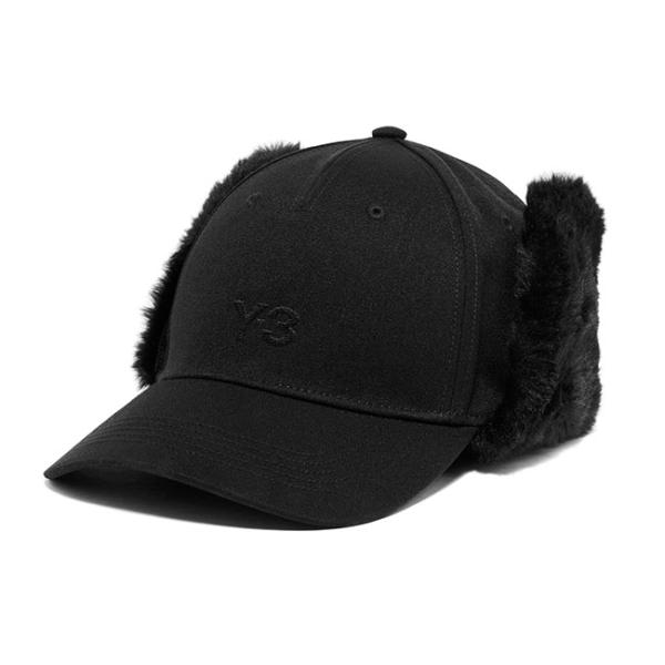 Y-3 ワイスリー パイロットキャップ JX8327 フライトキャップ 帽子 耳当て メンズ レディ...