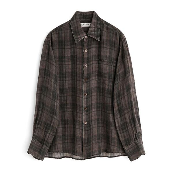 Our Legacy アワーレガシー ABOVE SHIRT アバブシャツ オーバーサイズ リネンシ...
