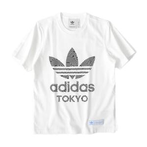 adidas アディダスオリジナルス モノグラム トレフォイルロゴ Tシャツ