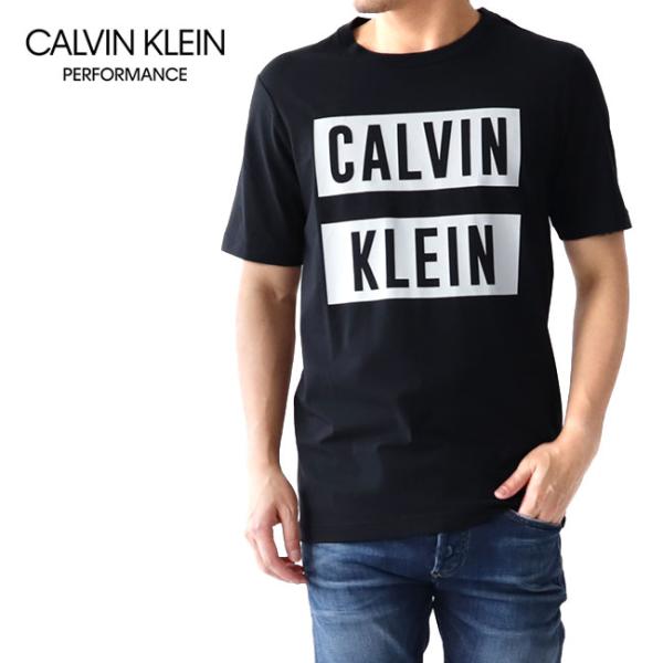 CALVIN KLEIN PERFORMANCE カルバンクラインパフォーマンス ロゴTシャツ 4M...