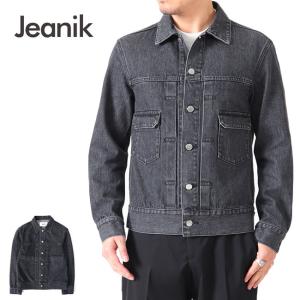 Jeanik ジーニック 2ndタイプ ワンウォッシュ デニムジャケット Jeanik ジーニック 2ndタイプ ワンウォッシュ デニムジャケット