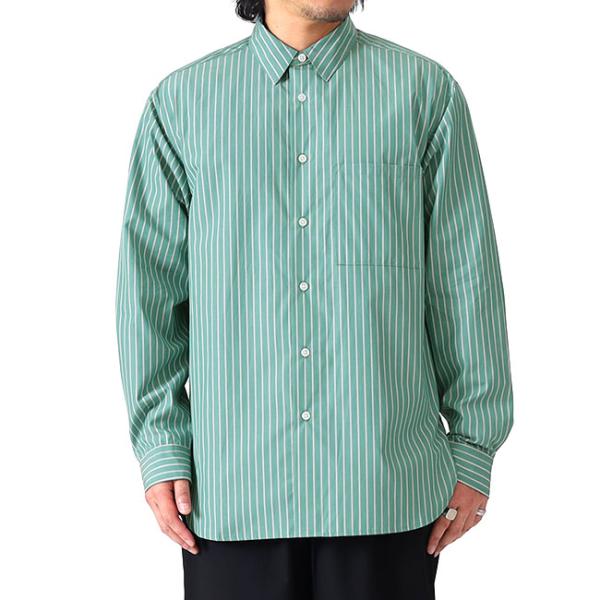 POLYPLOID ポリプロイド クラシック ストライプシャツ C-5-003-058 長袖シャツ ...