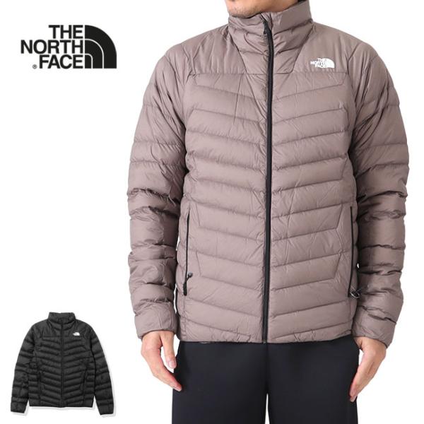 THE NORTH FACE ノースフェイス サンダージャケット スタンドカラー ライトダウンジャケ...