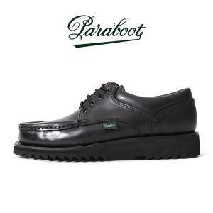 Paraboot パラブーツ THIERS ティエール スポーツソール Uチップ レザー デッキシュ...