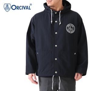 [TIME SALE] ORCIVAL オーシバル ナイロン ヨットパーカー OR-A0159 NLW ナイロンジャケット メンズ｜golden-state