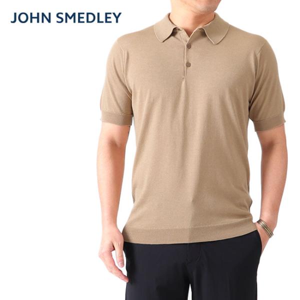日本限定モデル JOHN SMEDLEY ジョンスメドレー 30G ニット ポロシャツ S4507 ...