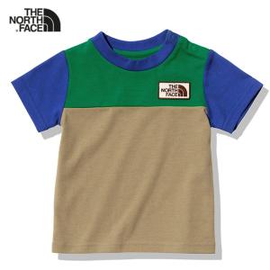 ファミリア 半袖Tシャツ トップス ボーダー柄 肩スナップ ベビー