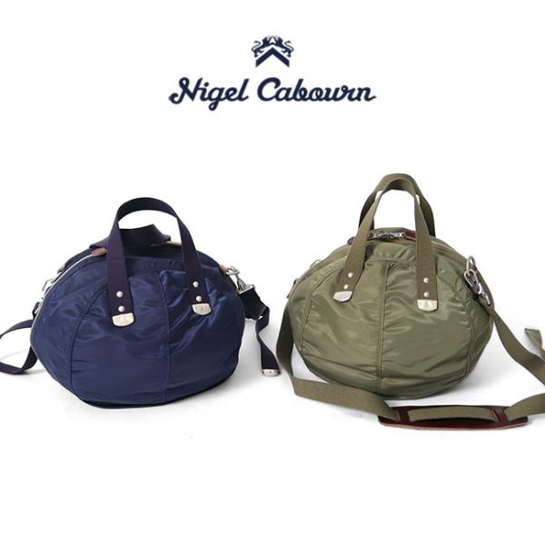 Nigel Cabourn ナイジェルケーボン ナイロンサテン 2WAY ヘルメットバッグ 8047...