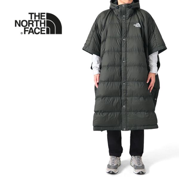 THE NORTH FACE ノースフェイス パデッド ポンチョコート NY82230 ダウンコート...