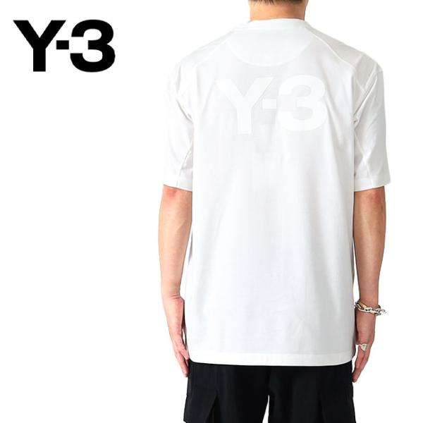 Y-3 バックロゴ Tシャツ FN3348 FN3349 Yohji Yamamoto ヨウジヤマモ...