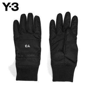 Y-3 ワイスリー メンズ手袋 グローブ IP2533 Lサイズ 黒 Y-3