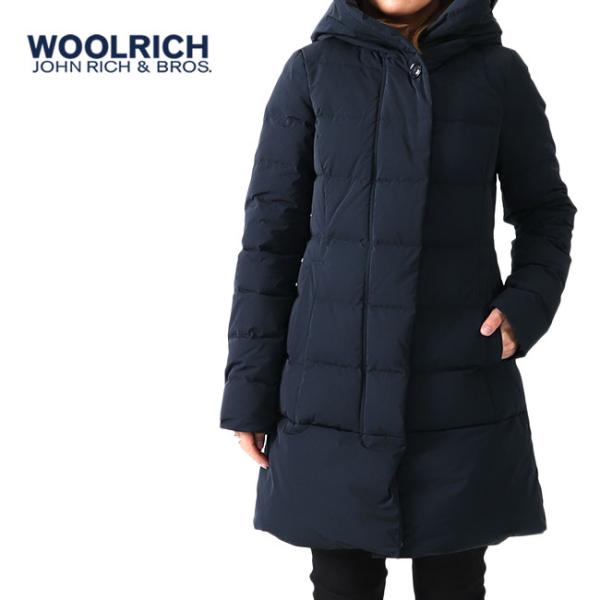 Woolrich ウールリッチ PUFFY PRESCOTT フード付き ダウンコート WWOU02...