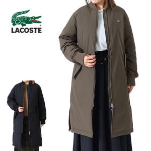 LACOSTE ラコステ 撥水 MA-1 ミリタリー ダウンコート BF018J レディース
