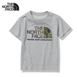 THE NORTH FACE ノースフェイス カモフラ ロゴ Tシャツ NTJ32145