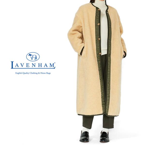 [TIME SALE] LAVENHAM ラベンハム シェルパ ボア ロングコート SLJ9123 ...