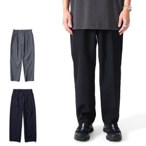 新品　ATON エイトン　ウール　テーパードパンツ　スラックス　サイズ6 ATON エイトン ウール サキソニー テーパード イージースラックス PR