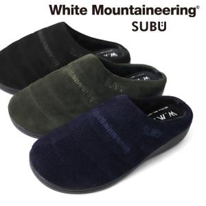 White Mountaineering × SUBU コラボ スエード ウィンターサンダル BC2273818 ミュール スリッポン シューズ メンズ レディース｜golden-state