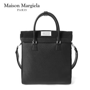 Maison Margiela メゾンマルジェラ 5AC グレインレザー 3wayバッグ SB1WA0004 P4348 トートバッグ ショルダーバッグ バックパック 黒｜golden-state