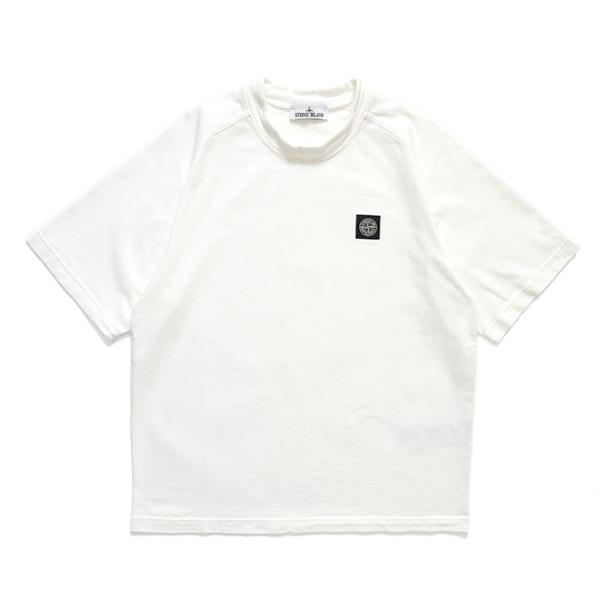 [SALE] STONE ISLAND ストーンアイランド ガーメントダイ コンパスロゴ Tシャツ ...