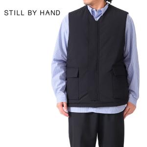 SALE] STILL BY HAND スティルバイハンド 塩縮ナイロン モッズコート