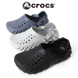 Crocs クロックス ECHO CLOG エコー クロッグサンダル 207937 厚底 スニーカーサンダル メンズ レディース｜golden-state