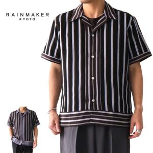 TIME SALE] RAINMAKER レインメーカー Vネック カラーシャツ