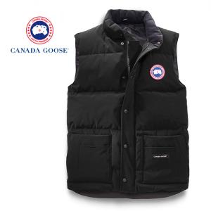 CANADA GOOSE カナダグース Freestyle Vest スタンドカラー ダウンベスト 4154M 黒 インナーダウン メンズ